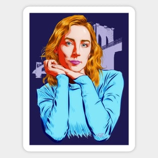 Saoirse Ronan - An illustration by Paul Cemmick Magnet